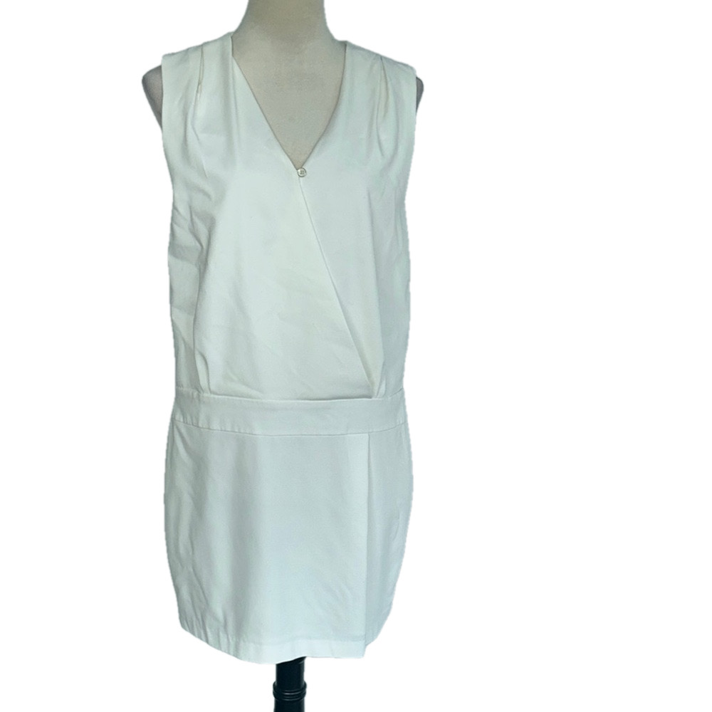 Gap: Off White Sleeveless Dress: Size 8